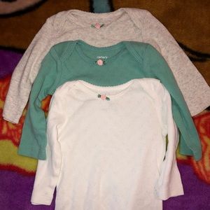 Baby Girl 3 piece onesies